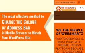 Change the Colour of Address Bar in Mobile Browser