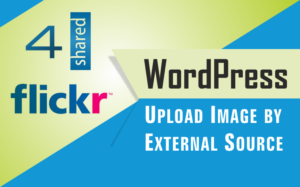 Insert image by External source to avoid to speed down of WordPress Blog