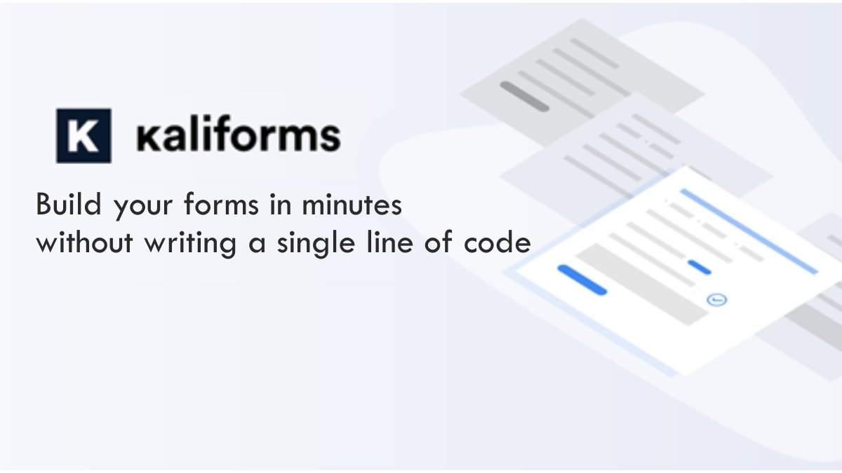 WordPress Contact forms plugin Kaliforms