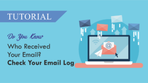 how to set up email logs