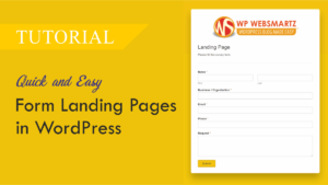 form landing pages