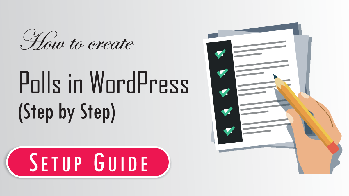 How to create polls in WordPress (Step by Step)