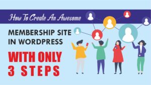 create a membership site