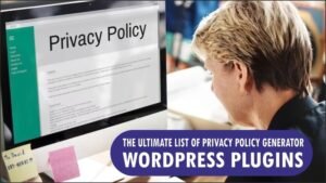 Privacy Policy Generator wordpress plugin