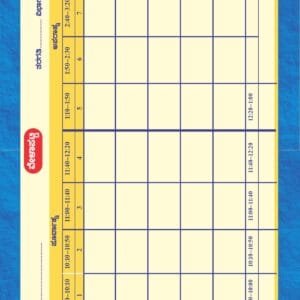 School Calendar Open File CorelDraw Format