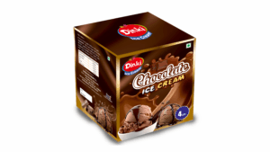 Chocolate ice cream 4 Ltr