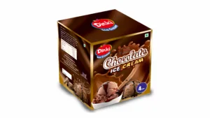 Chocolate ice cream 4 Ltr