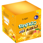 Mango ice cream 4 Ltr