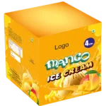 Mango ice cream 4 Ltr