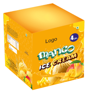 Mango ice cream 4 Ltr