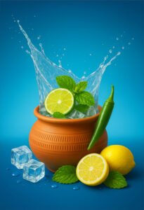 Goli Soda | Fuljar Soda | Madike Soda | Churumuri | Masala Majjige High DPI Image - Image 2