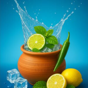 Goli Soda | Fuljar Soda | Madike Soda | Churumuri | Masala Majjige High DPI Image