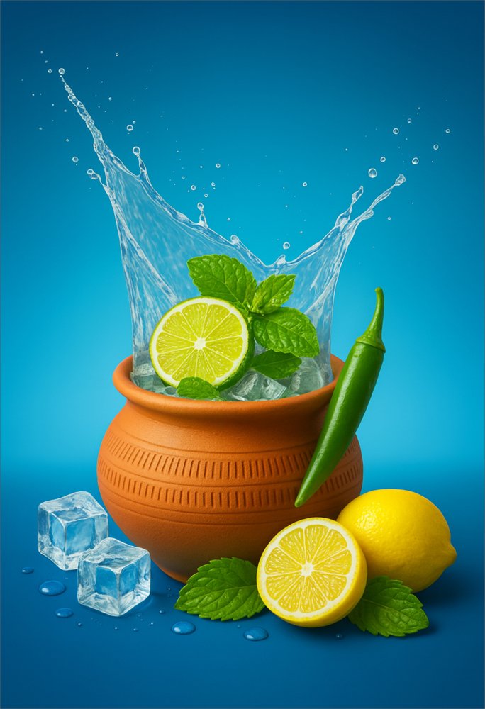 Goli Soda | Fuljar Soda | Madike Soda | Churumuri | Masala Majjige High DPI Image - Image 2