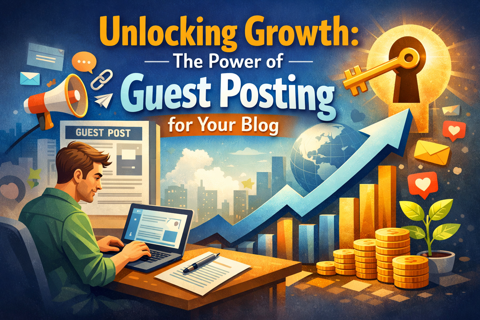guest posting, guest blogging, blog growth, blog growth strategies, grow your blog, increase blog traffic, blog traffic, SEO, SEO for bloggers, guest posting for SEO, backlinks, high-quality backlinks, link building, domain authority,