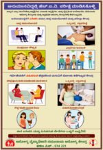 Government Hospital & Community Health Centre Awareness Posters – High-Quality Healthcare Communication DesignsStickers 13X19 Size - Image 23